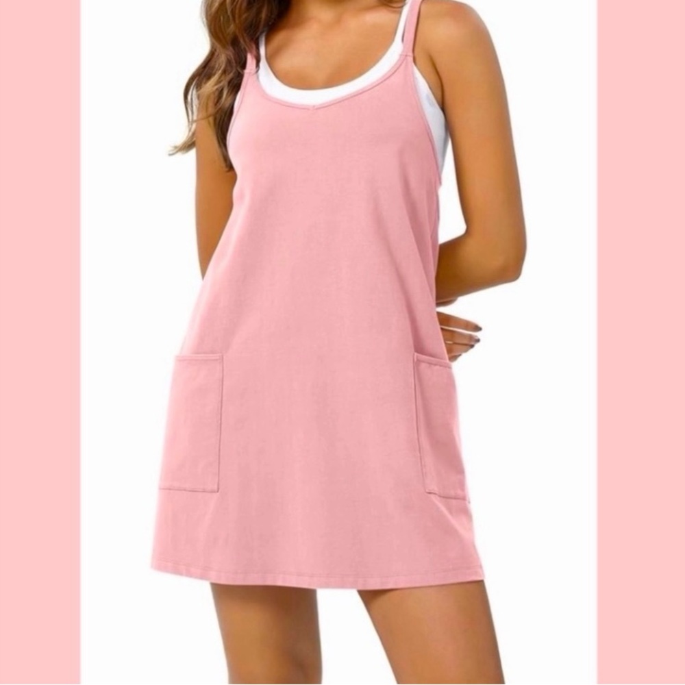 Women’s Purevibe Cotton Mini Dress. - Picture 1 of 5
